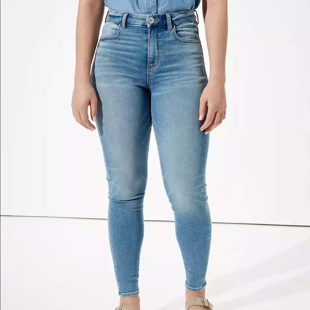 American Eagle Curvy high-waisted Jeggings Long